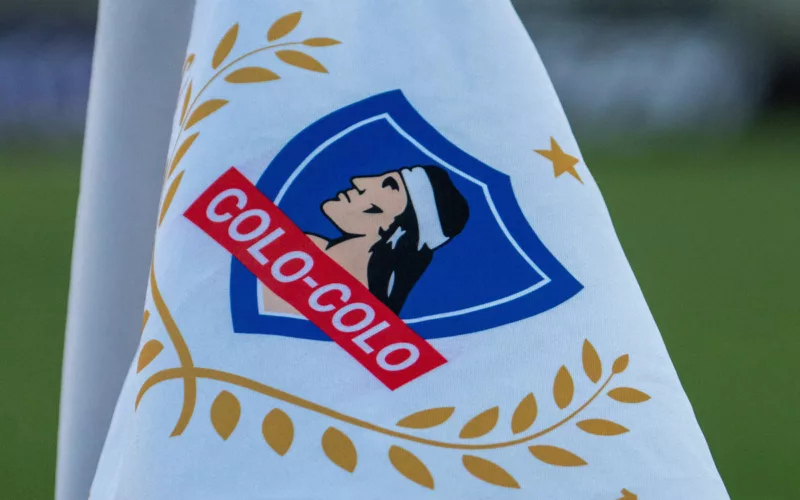 Banderín de Colo-Colo.