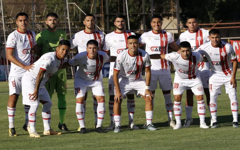 Once titular de Unión San Felipe en la derrota 2-3 ante Deportes Limache por la sexta fecha de la Primera B del fútbol chileno durante la temporada 2024.
