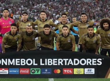 Formación de Colo-Colo en el partido contra Fluminense.