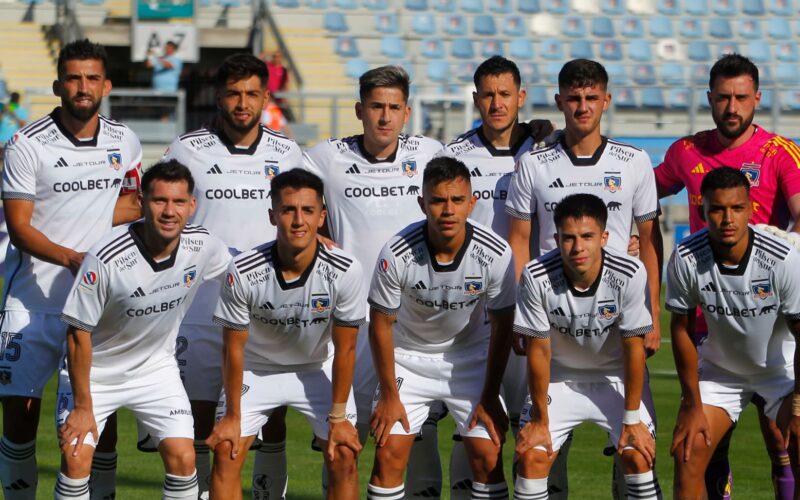 Formación de Colo-Colo en el partido frente a O'Higgins.