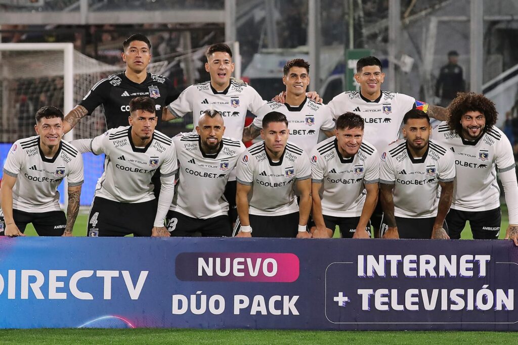 Formación de Colo-Colo en el partido ante Cobreloa.