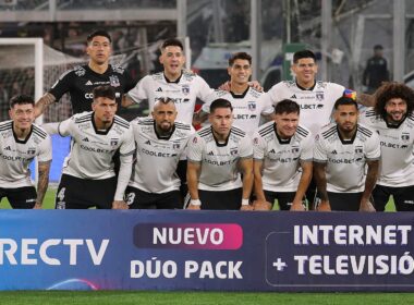 Formación de Colo-Colo en el partido ante Cobreloa.