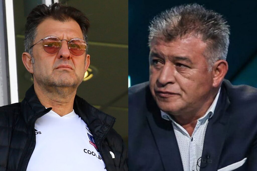 Primer plano a Aníbal Mosa y Claudio Borghi