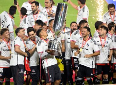 Colo-Colo celebrando la obtención de la Copa Chile 2023