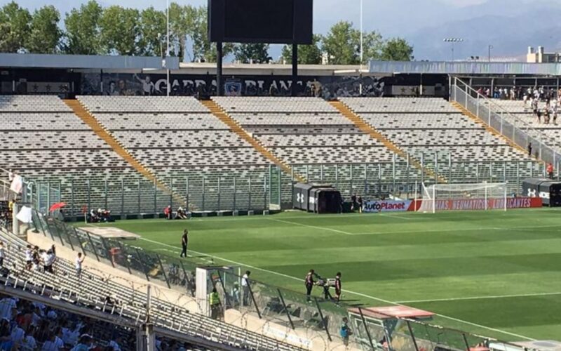 Sector Norte del Estadio Monumental.