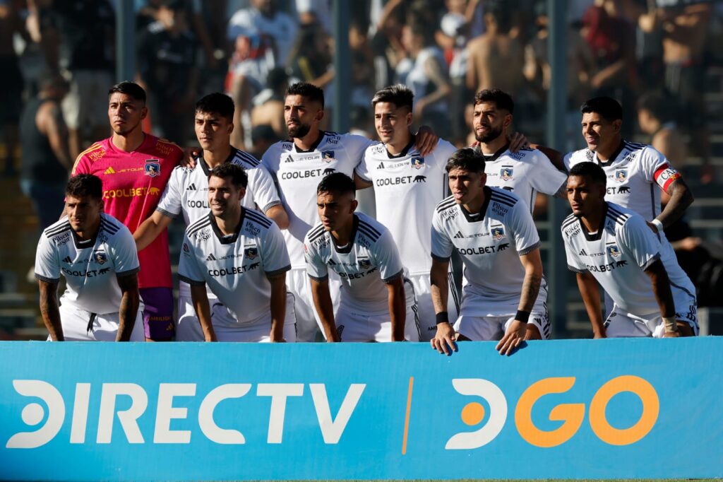 Formación de Colo-Colo en el partido vs O'Higgins en el Estadio Monumental.