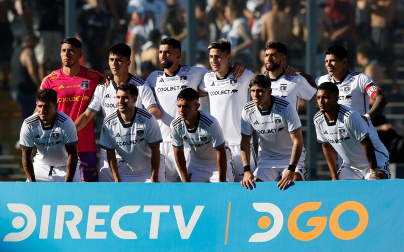 Formación de Colo-Colo en el partido vs O'Higgins en el Estadio Monumental.