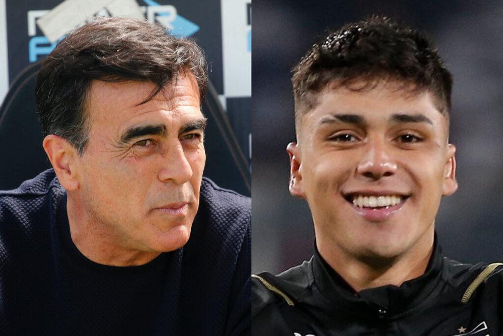 Primer plano de Gustavo Quinteros y Damián Pizarro.