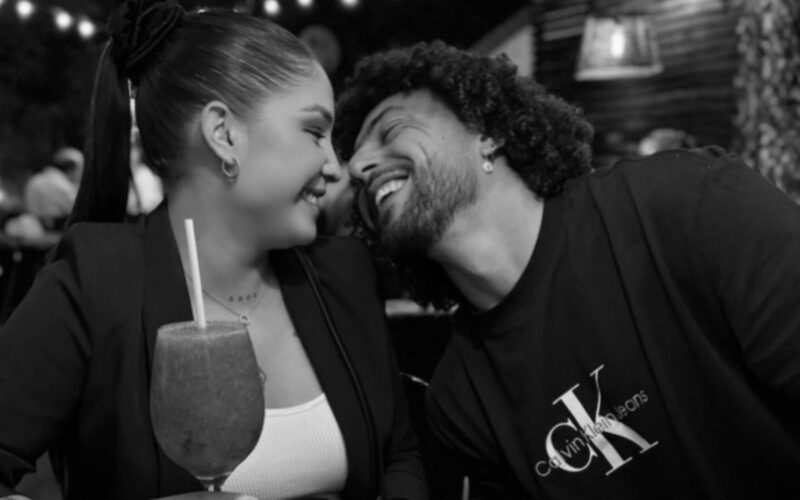 Maximiliano Falcón y su esposa, Florencia Pouso.