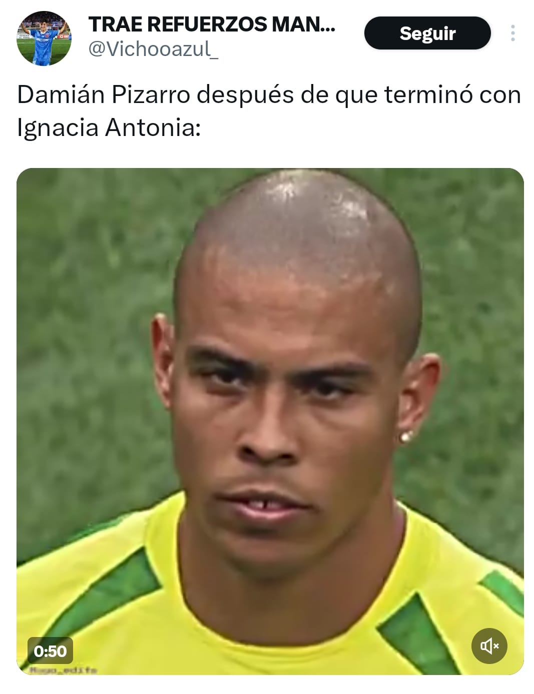 Hinchas llenan de elogios a Damián Pizarro con comentarios en X (ex Twitter).