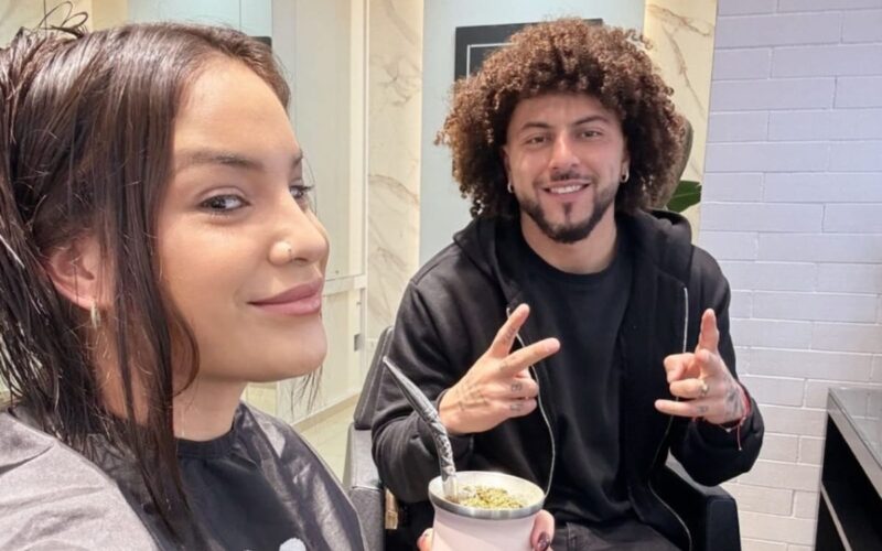 Primer plano a Florencia Pouso y Maximiliano Falcón