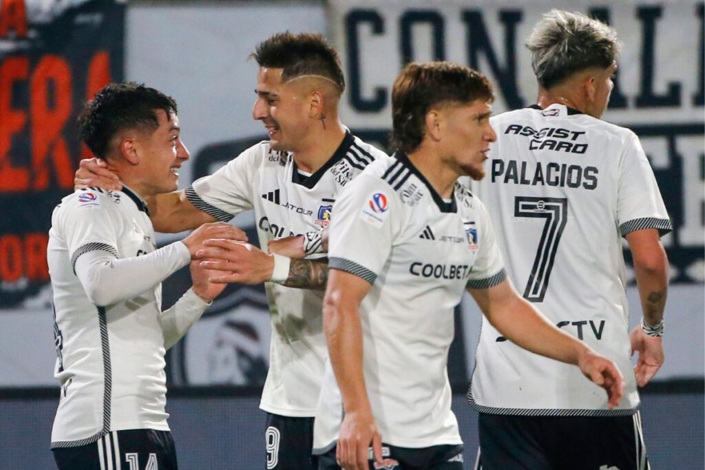 Cristián Zavala celebrando gol junto a Guillermo Paiva, Créditos: Agencia Aton