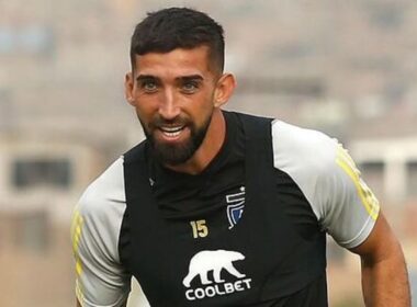 Primer plano de Emiliano Amor.