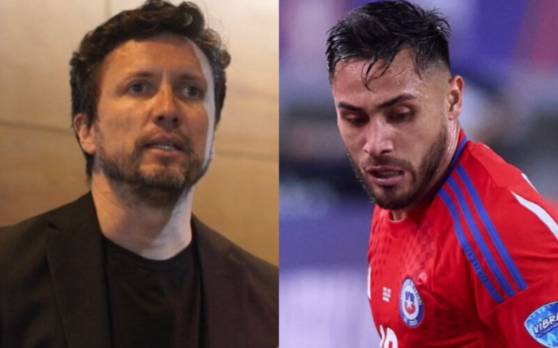 Primer plano de Francisco Sagredo y Marcos Bolados.