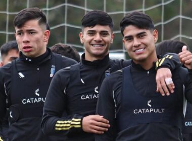 Santiago Bravo y Matías Pinto con Colo-Colo Proyección.