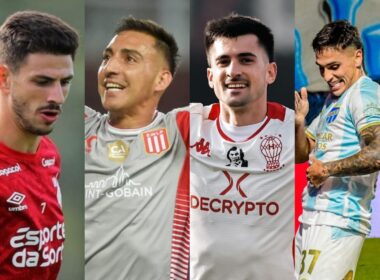 Lucas Di Yorio, Javier Correa, Ignacio Pussetto y Mateo Coronel