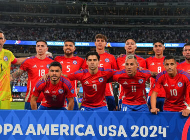 Formación de la Selección Chilena para enfrentar a Argentina en la Copa América