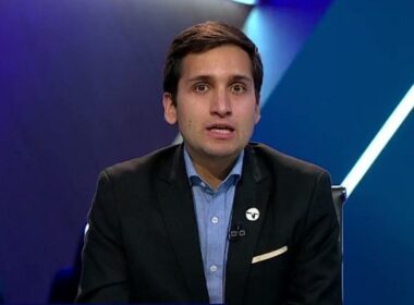 El periodista de TNT Sports, Daniel Arrieta