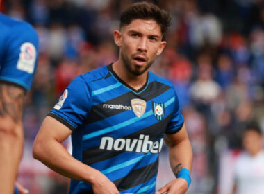 El jugador de Huachipato, Felipe Loyola