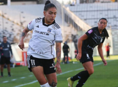 La jugadora de Colo-Colo, Michelle Olivares
