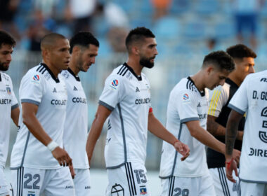 Jugadores Colo-Colo en el compromiso frente a Ohiggins.