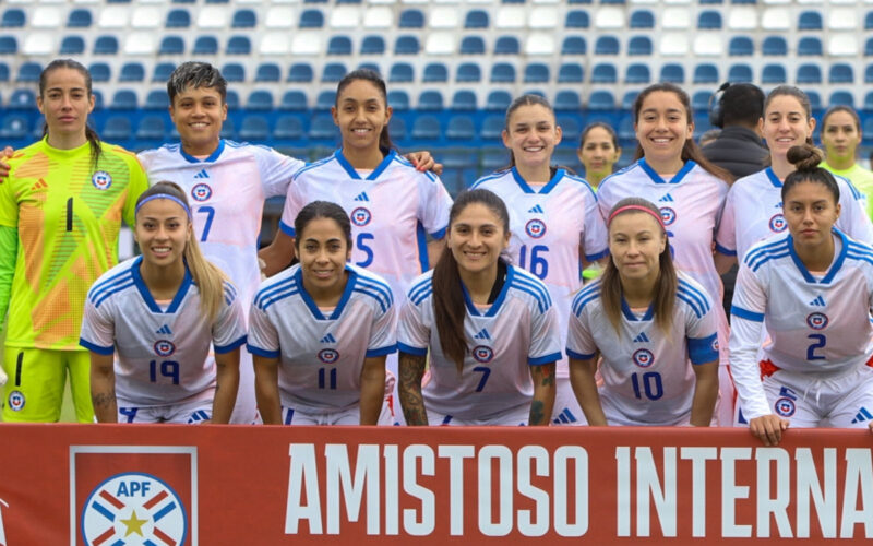 La formación de La Roja para el duelo amistoso frente a Paraguay.