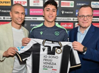 El canterano de Colo-Colo, Damián Pizarro presentado como jugador de Udinese