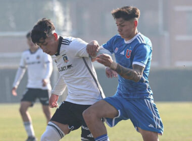 Colo-Colo Proyección frente a Universidad de Chile.
