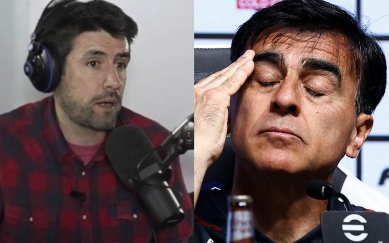 Primer plano a los rostros de Francisco Eguiluz y Gustavo Quinteros.
