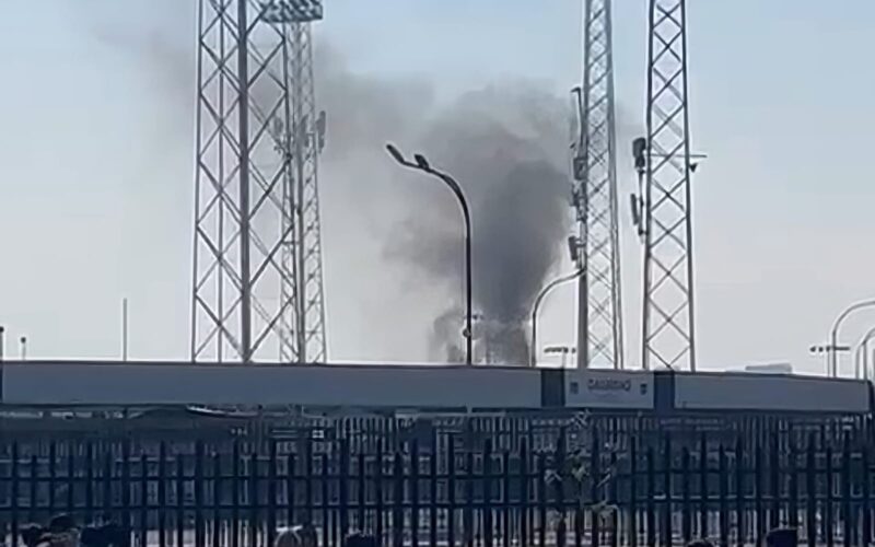 Indicentes provocados por el Arengazo en el Estadio Monumental.
