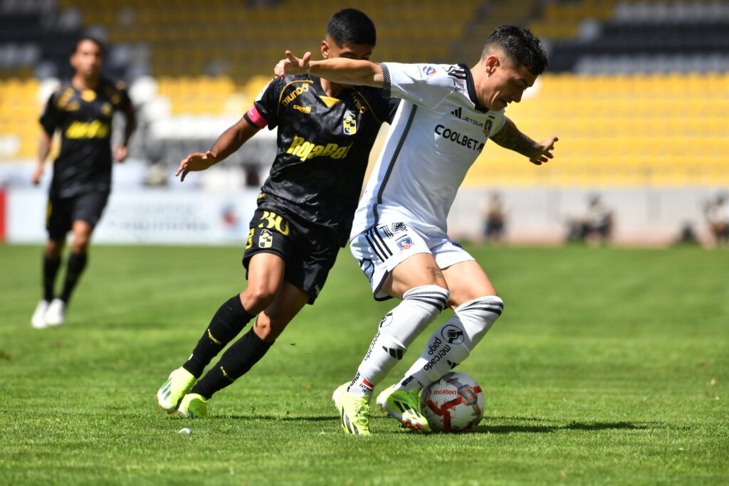 Futbol, Coquimbo Unido vs Colo Colo.
Fecha 5, campeonato Nacional 2024.
17/03/2024
Alejandro Pizarro Ubilla/Photosport

Football, Coquimbo Unido vs Colo Colo.
5nd turn, 2024 National Championship.
Coquimbo Unido's player Cristian Zavala is pictured during the first division match against Colo Colo at the Francisco Sanchez Rumoroso in Coquimbo, Chile.
17/03/2024
Alejandro Pizarro Ubilla/Photosport
