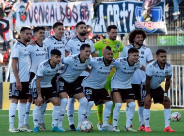 Formación Colo-Colo vs Unión la Calera en el Estadio Nicolás Chahuán.