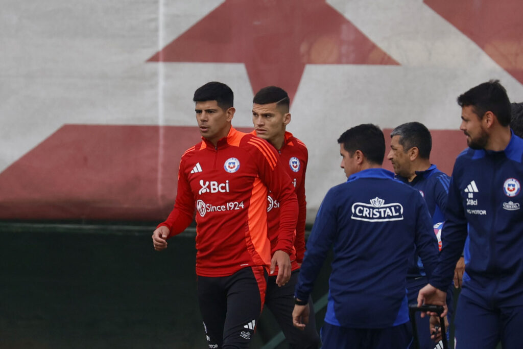 Entrenamiento de La Roja