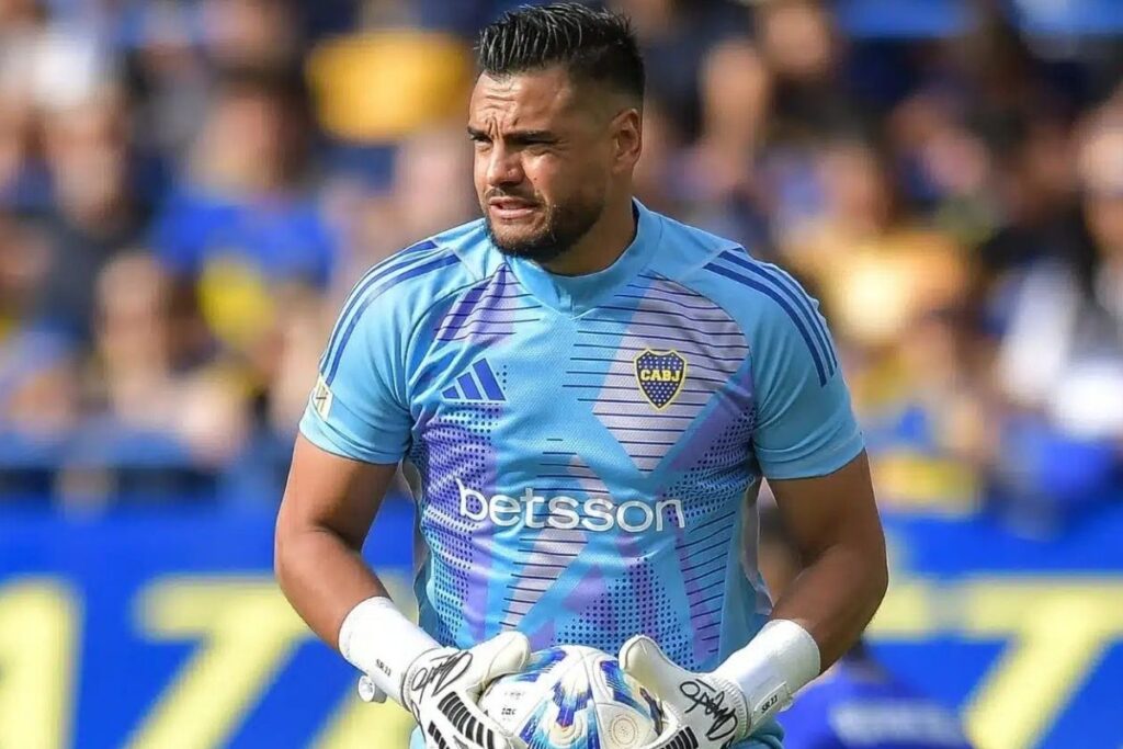 El portero de Boca Juniors, Sergio Romero.