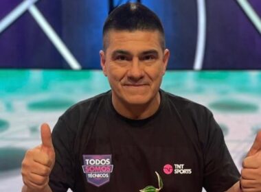 El ex futbolista, Marcelo Vega.
