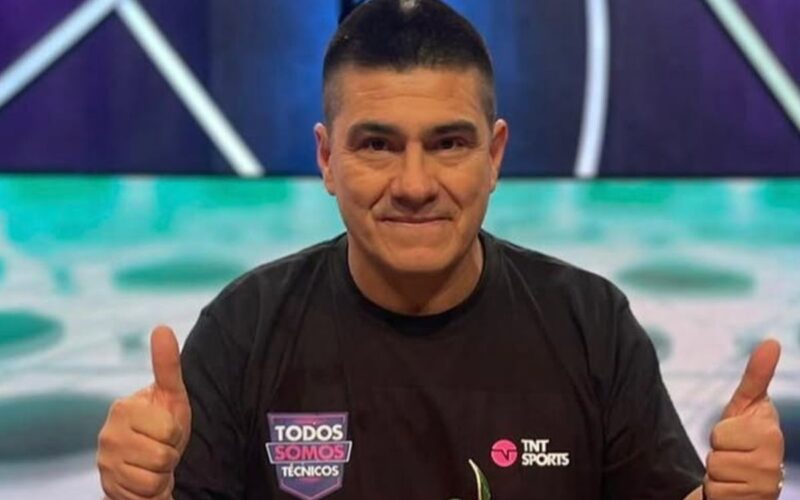 El ex futbolista, Marcelo Vega.