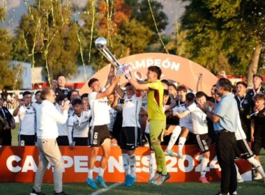 Colo-Colo fútbol joven campeón del Torneo de Proyección