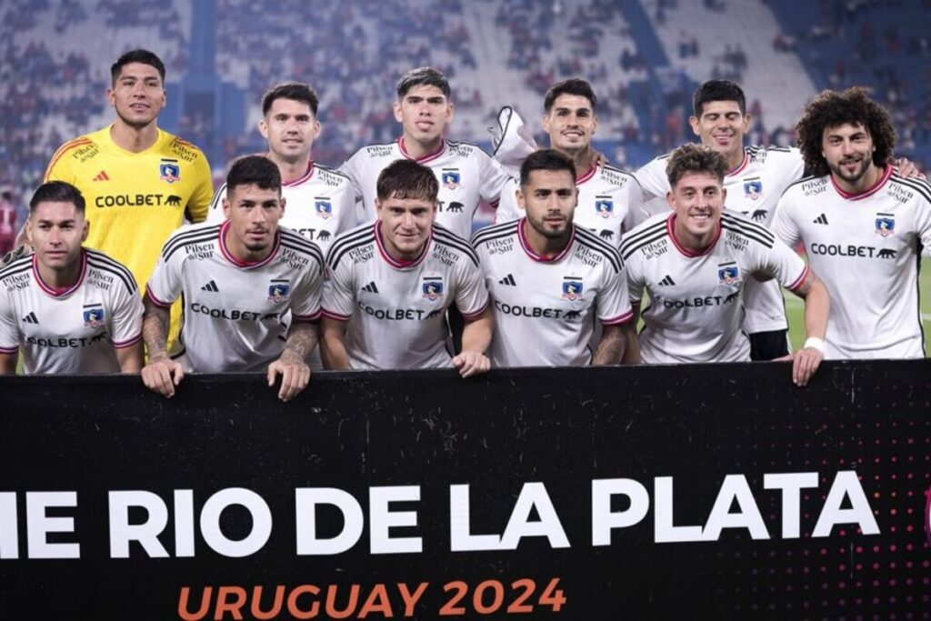 Jugadores de Colo-Colo en la Serie Río de La Plata.
