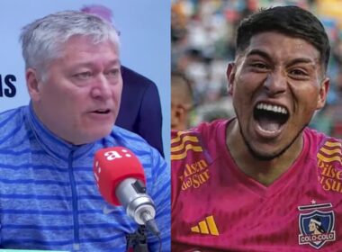 Primer plano a los rostros de Patrio Yáñez y Brayan Cortés.