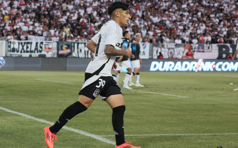Debut de Francisco Marchant vs Racing Club en el Estadio Monumental.
