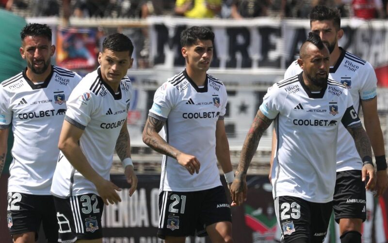 Jugadores de Colo-Colo.