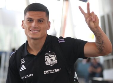 Primer plano de Lucas Cepeda.