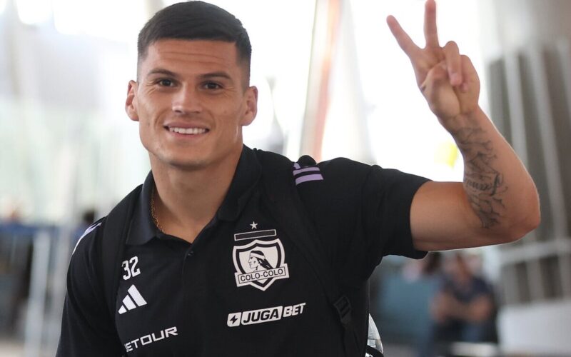 Primer plano de Lucas Cepeda.