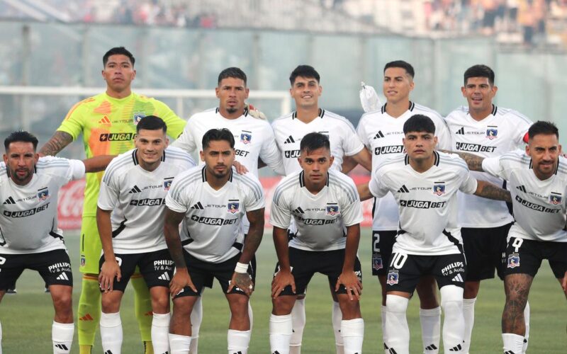Formación de Colo-Colo para el partido de Copa Chile frente a Deportes Limache.
