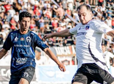 Rubén Martínez frente a Deportes Colchagua en la Gira Centenario.