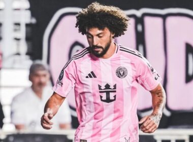 Maximiliano Falcón en el Inter Miami.