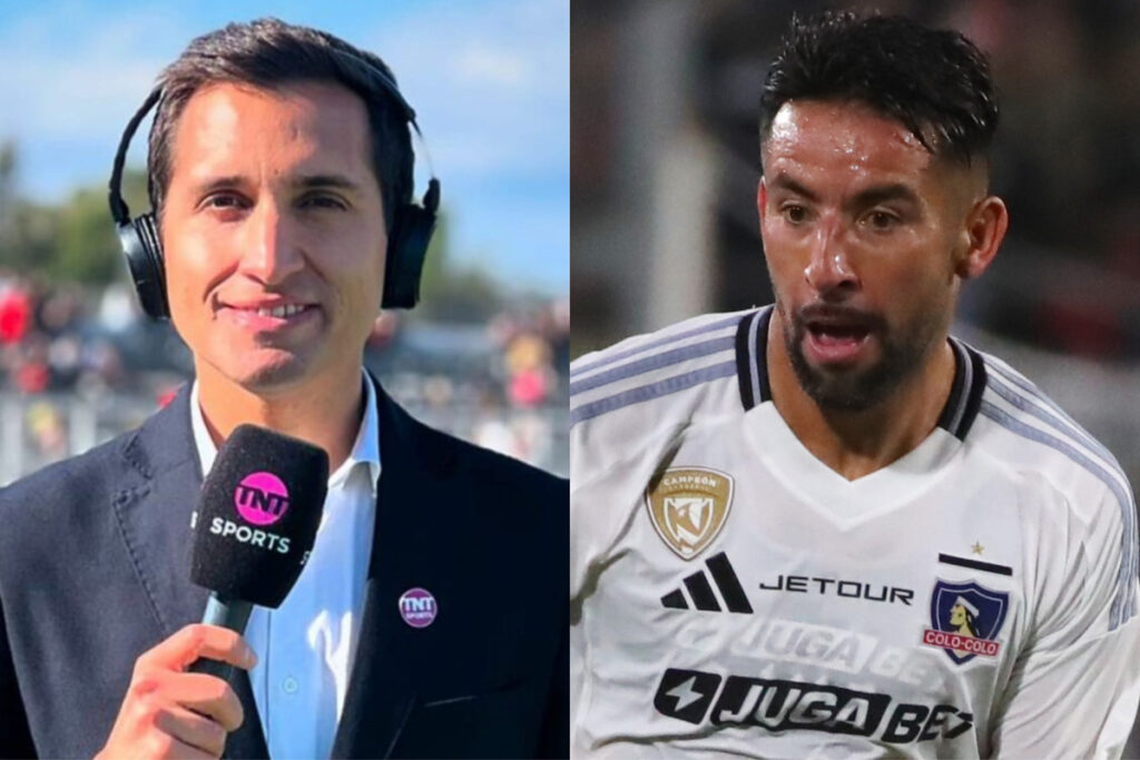Primer plano de Daniel Arrieta y Mauricio Isla.