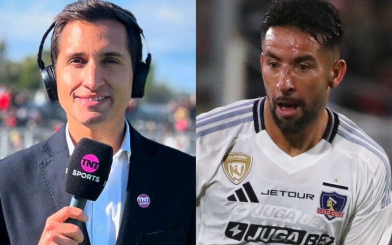 Primer plano de Daniel Arrieta y Mauricio Isla.