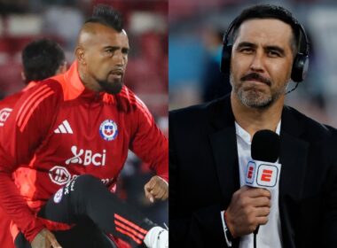 Arturo Vidal y Claudio Bravo