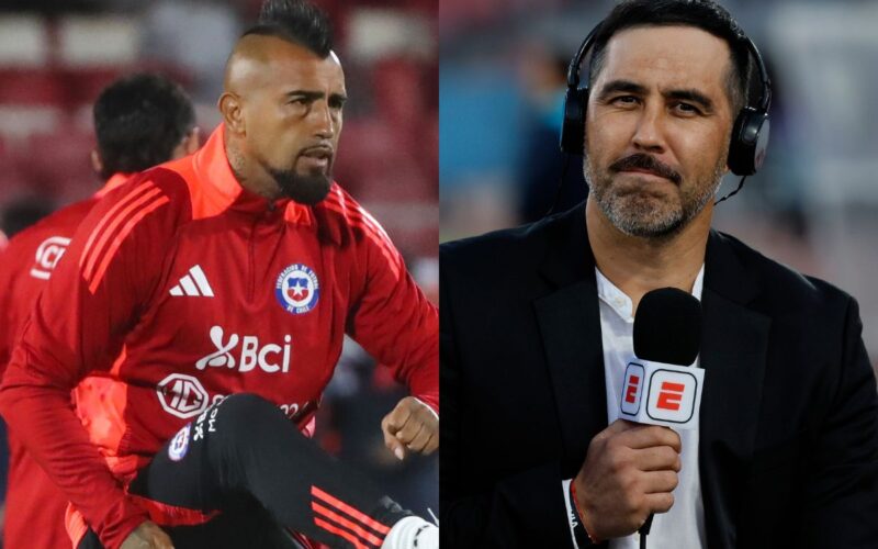 Arturo Vidal y Claudio Bravo